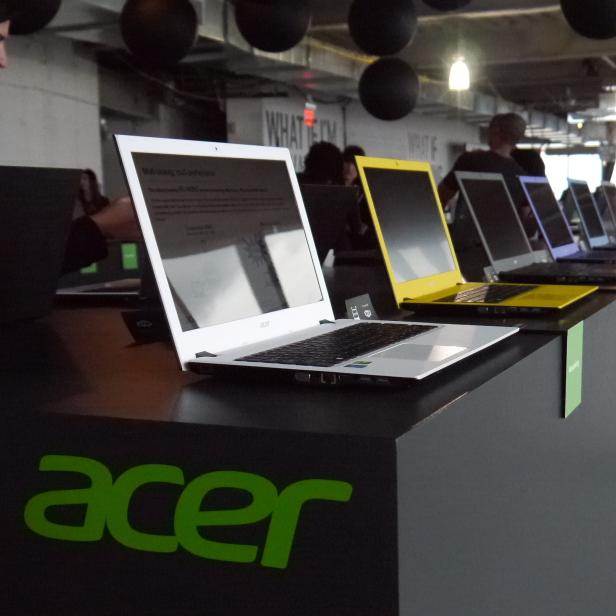 Acer hat in New York jede Menge neue Produkte gezeigt