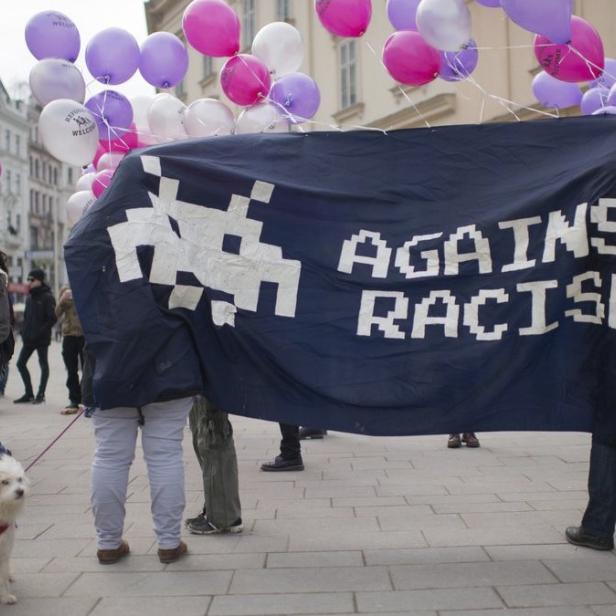 Anti-Rassismus-Demonstration in Wien