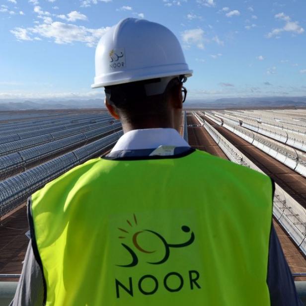 Noor I ist der erste Teil des Ouarzazate Solar Complex in Marokko