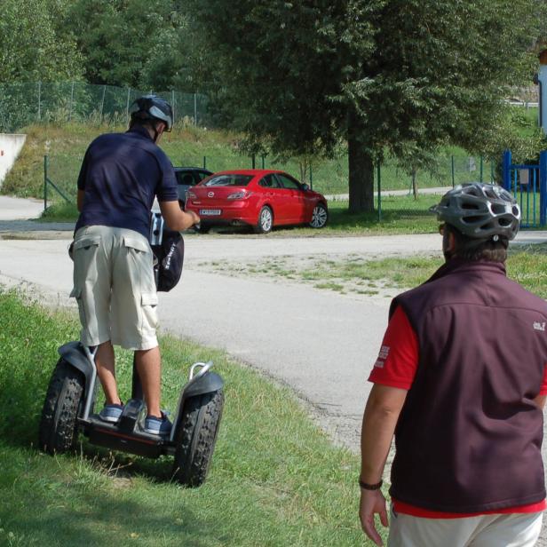 Segway x2 Test in der Wachau