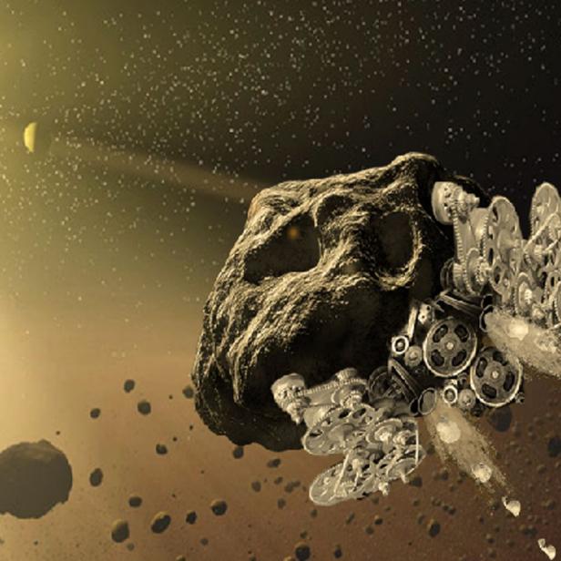 Das Projekt Reconstituting Asteroids into Mechanical Automata will Asteroiden zu Raumschiffen umwandeln