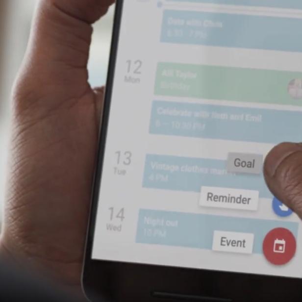 Bei Google Kalender kann man fortan Aktivitäten zum Erreichen privater Ziele besser planen