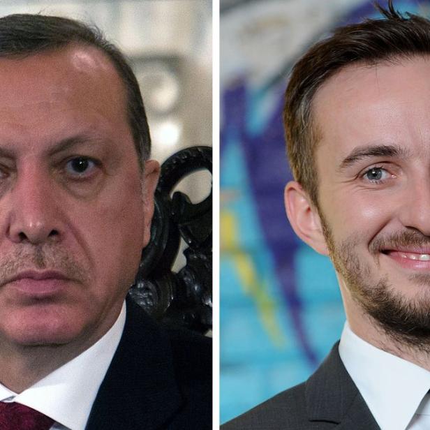 Recep Tayyip Erdoğan und Jan Böhmermann