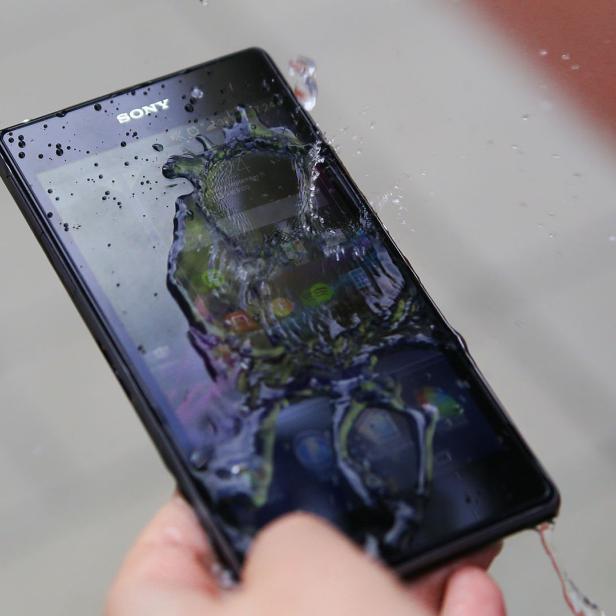 Sony Xperia Z1 im Test: Wasserdicht mit Stil