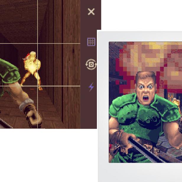 Mit dem Mod InstaDoom wird der Kult-Shooter um ein Smartphone und eine Selfie-Stange erweitert