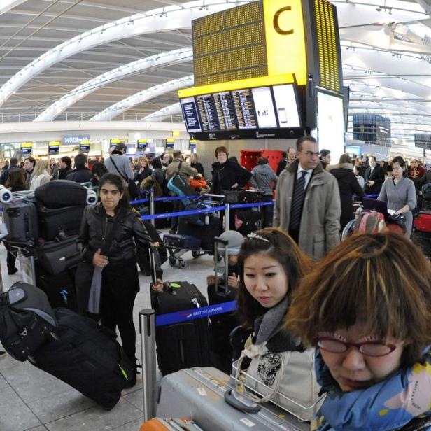Wieder einmal Chaos am Flughafen London Heathrow