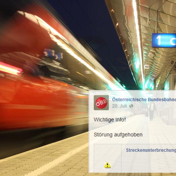 Die ÖBB verwendet Social Media zur schnelleren Information von Kunden