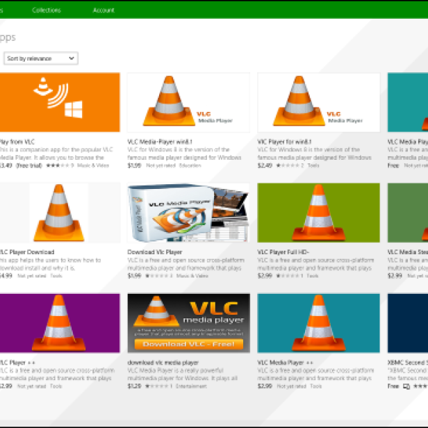 Im Windows-App-Store tummeln sich viele Fake-Apps