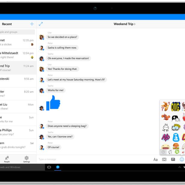 Der Messenger wird auf Windows 10 zur eigenständigen Desktop-App