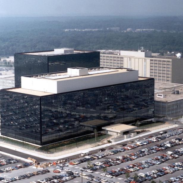 epa03734698 An undated handout photo by the National Security Agency (NSA) shows the NSA headquarters in Fort Meade, Maryland, USA. According to media reports, a secret intelligence program called &#039;Prism&#039; run by the US Government&#039;s National Security Agency has been collecting data from millions of communication service subscribers through access to many of the top US Internet companies, including Google, Facebook, Apple and Verizon. Reports in the Washington Post and The Guardian state US intelligence services tapped directly in to the servers of these companies and five others to extract emails, voice calls, videos, photos and other information from their customers without the need for a warrant. EPA/NATIONAL SECURITY AGENCY / HANDO EDITORIAL USE ONLY