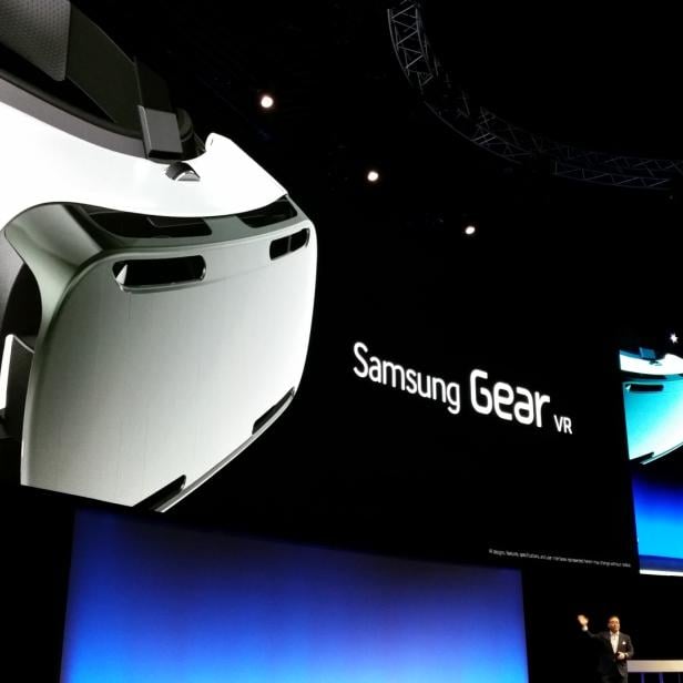 Die Samsung Gear VR wurde auf der IFA 2014 vorgestellt.