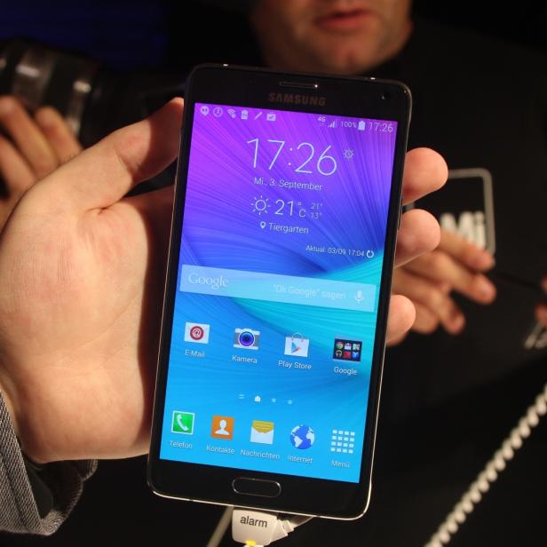 Samsung Galaxy Note 4 im Hands-On