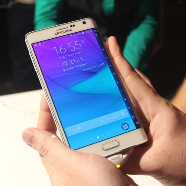 Samsung Galaxy Note Edge im Hands-On