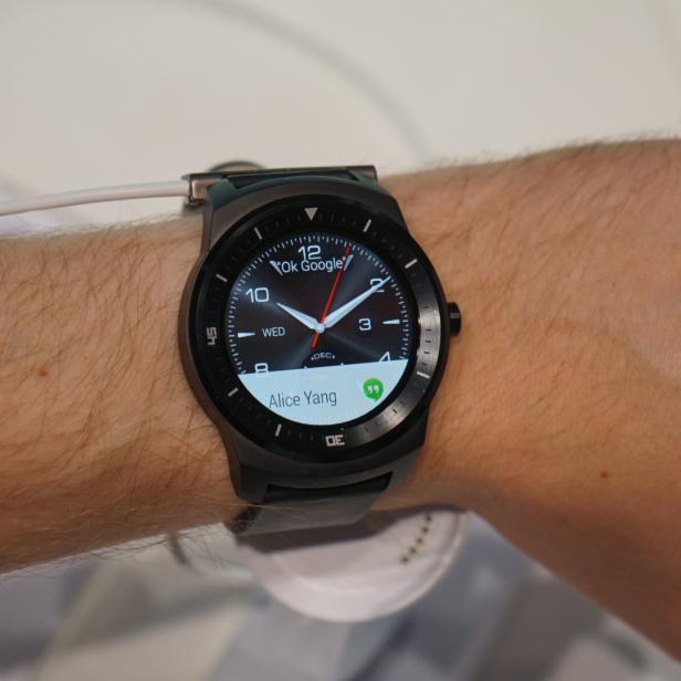 LG Watch R im Hands-On