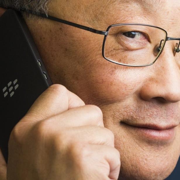 Blackberry-CEO John Chen glaubt weiterhin an sein Unternehmen