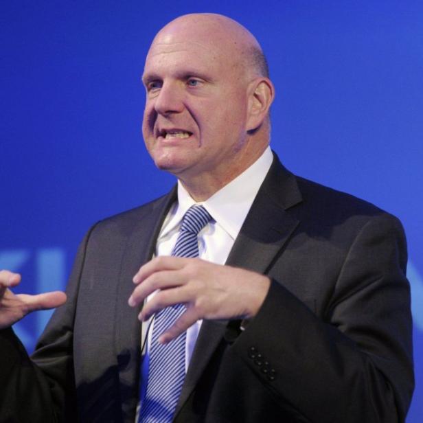 Microsoft CEO Steve Ballmer im September 2013