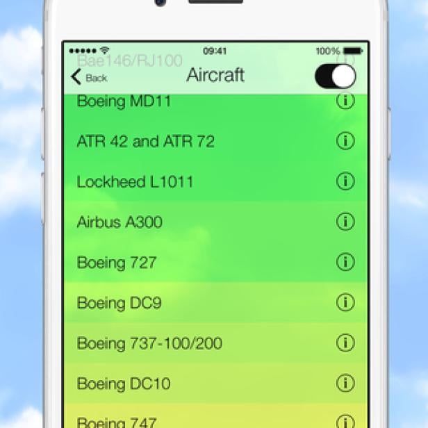 &quot;Wird mein Flugzeug abstürzen?&quot; kann man eine neue iOS-App fragen