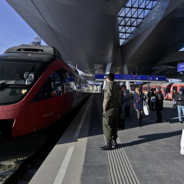 Die Österreicher fahren immer häufiger mit der Bahn