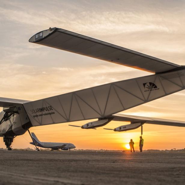 Wieder funktionsfähig: Das Solarflugzeug Solar Impulse