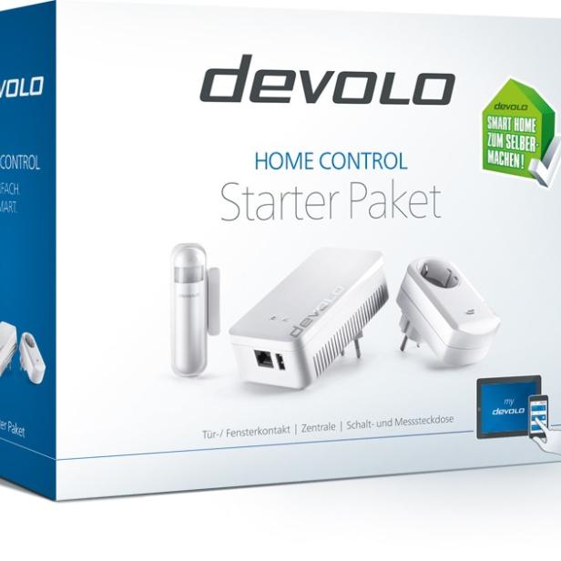 1. Preis: Mit allen wichtigen Bausteinen in einem Paket bietet das devolo Home Control Starter Paket die optimale Basis, um das Zuhause intelligent zu machen. Die devolo Home Control Zentrale sorgt unauffällig im Hintergrund dafür, dass alle Bausteine des Smart Homes reibungslos miteinander arbeiten. Der mitgelieferte Tür- und Fensterkontakt hat das Heim immer im Blick!