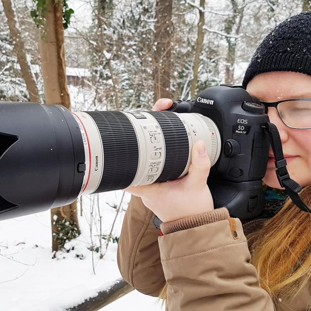 Canon gibt die Betriebstemperatur der 5D Mark 4 zwar mit 0 bis 40 Grad Celsius an, im Test leistete sie aber auch bei leichten Minustemperaturen und Schneefall gute Arbeit