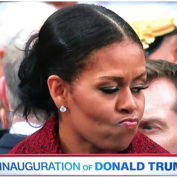 Michelle Obama bei Trumps Inauguration