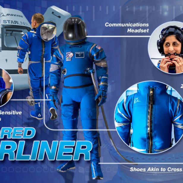 Der neue Raumanzug für Starliner-Astronauten