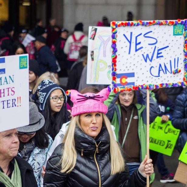 &quot;Women&#039;s March&quot;: Proteste gegen Trump in Washington DC