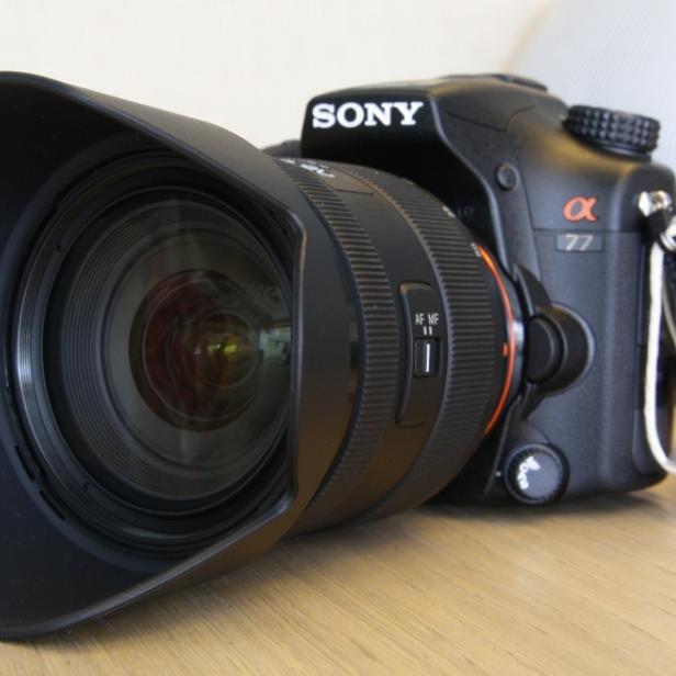 Kaum Makel: Sonys Topkamera A77 im Hands-on