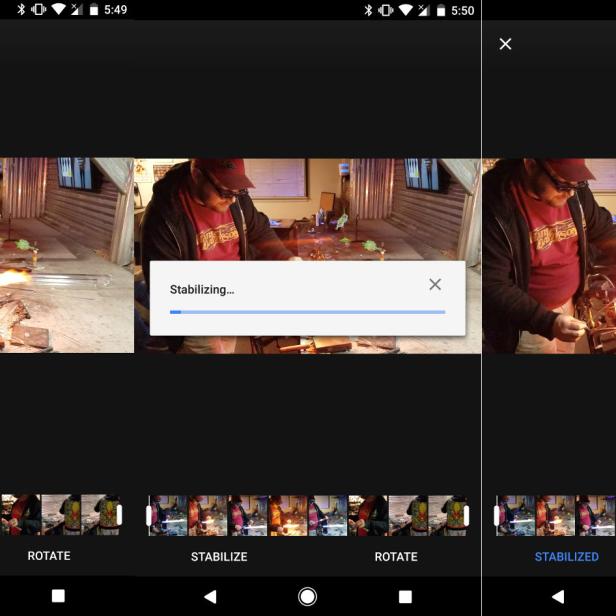 Neue Video-Stabilisierungs-Funktion in Google Photos