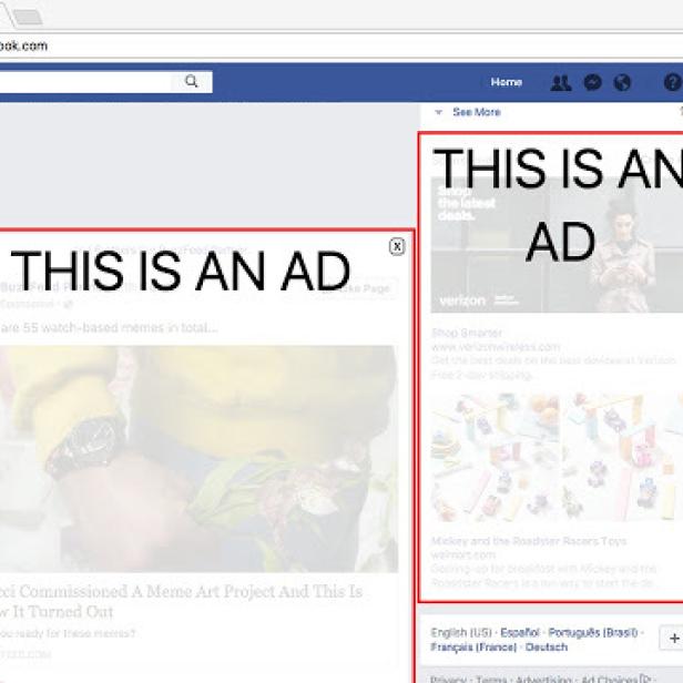 Der visuell arbeitende Ad-Blocker kann auch Sponsor-Inhalte auf Facebook erkennen