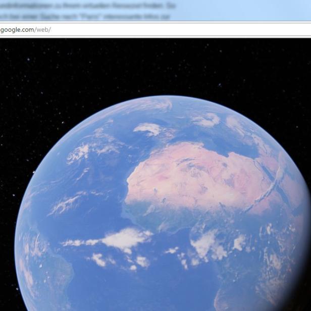 Das neue Google Earth