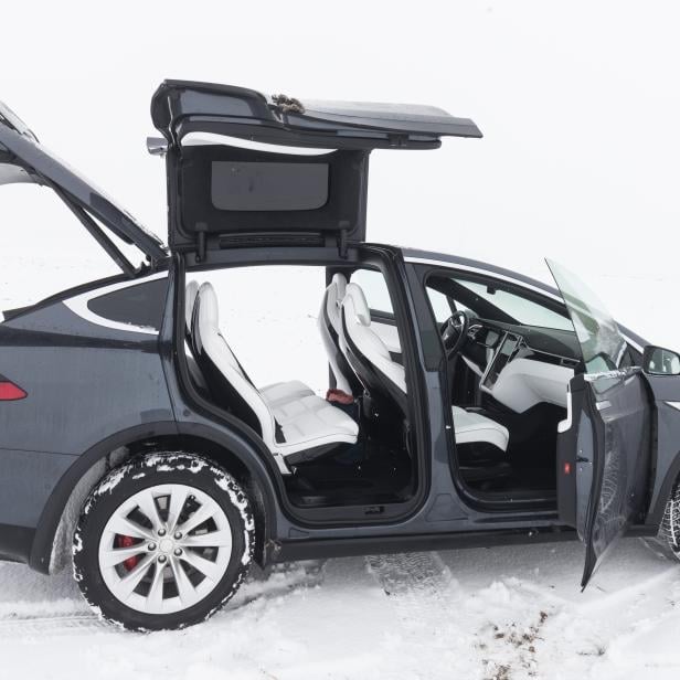 Tesla Model X im futurezone-Test