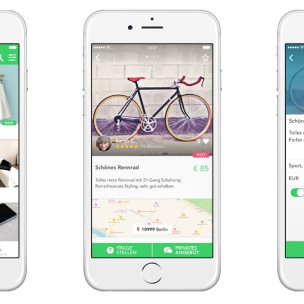 Die Flohmarkt-App will den Handel mit gebrauchten Waren erleichtern