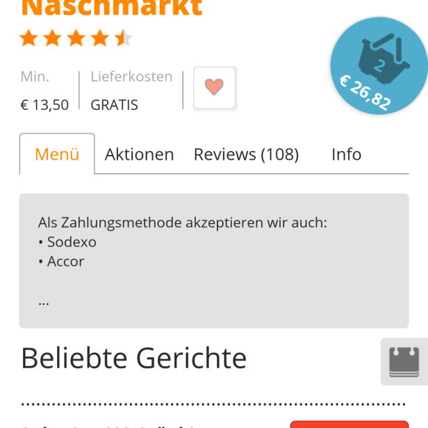 Ab sofort ist die Lieferservice-App in überarbeitetem Design verfügbar: Es gibt neue Filtermöglichkeiten, um das passende Restaurant zu finden, außerdem wird die Bestellhistorie gespeichert.