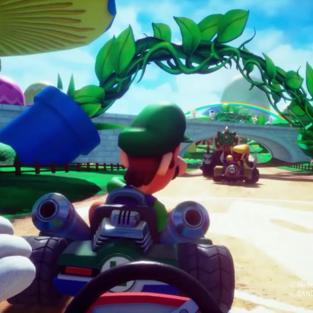 Virtual-Reality-Version von Mario Kart