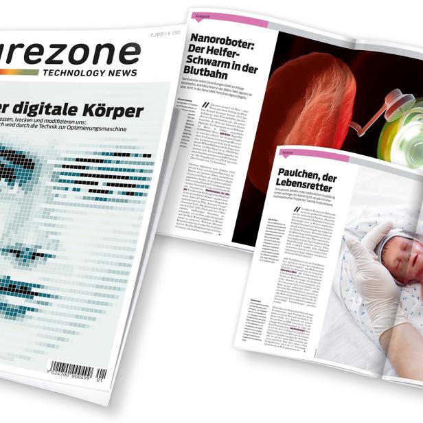 Ausgabe Zwei des futurezone Magazin ist ab 23. Juni im Handel erhältlich