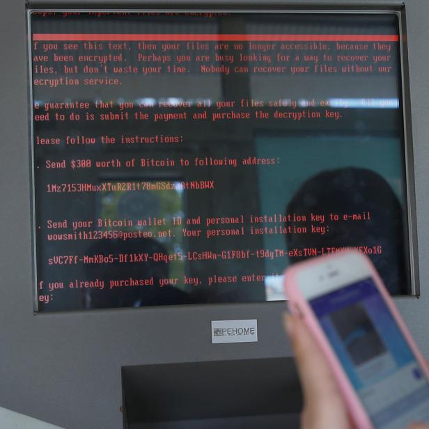 In der Ukraine waren auch Bank-Terminals von der neuen Ransomware betroffen.