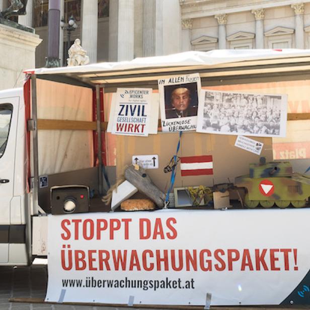 Ende Juni wurde bereits in ganz Österreich gegen das Sicherheitspaket protestiert. Diese Aktionen werden nun weiter fortgesetzt.