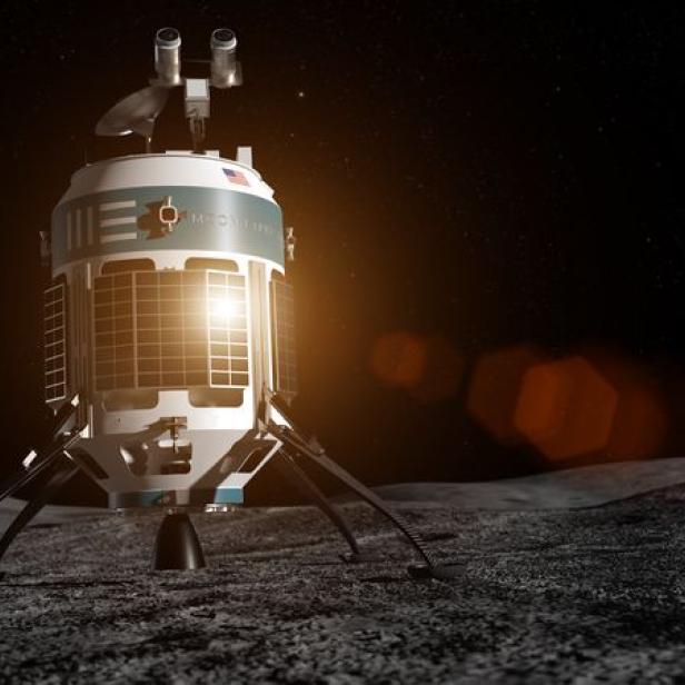 Die MX-1E-Raumsonde von Moon Express soll schon bald auf dem Mond landen