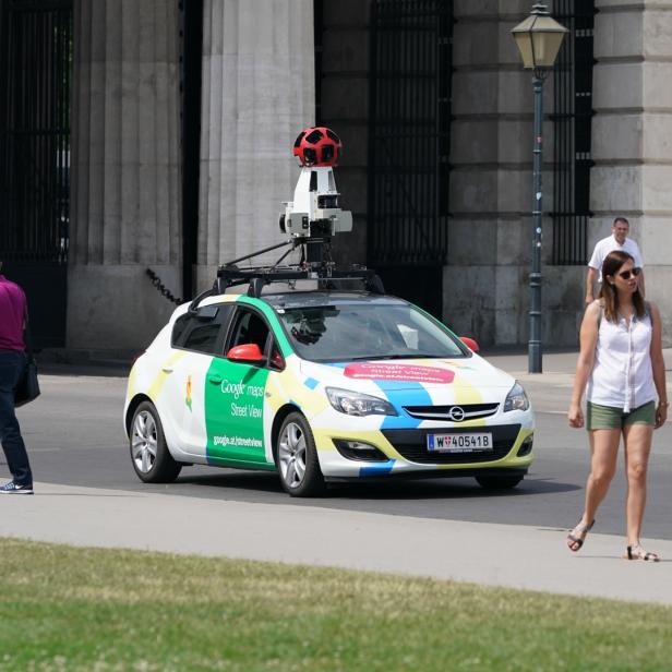 Google Street View Auto in Wien