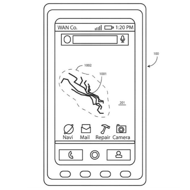 Motorola patentiert ein selbstheilendes Display