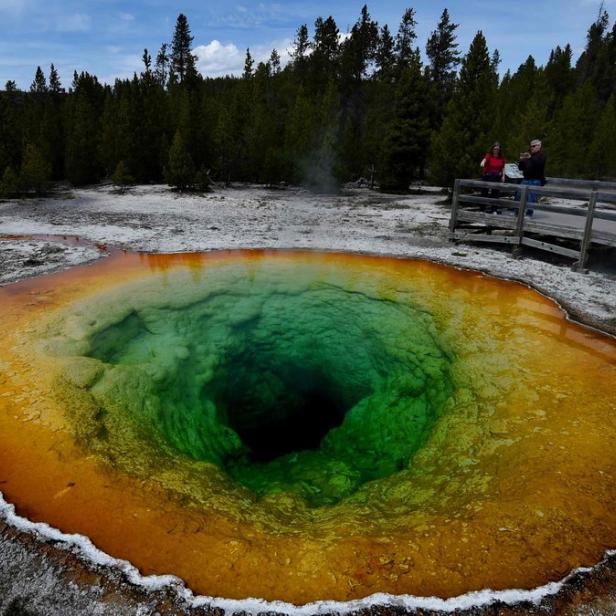 Unter Yellowstone schlummert ein riesiger Supervulkan