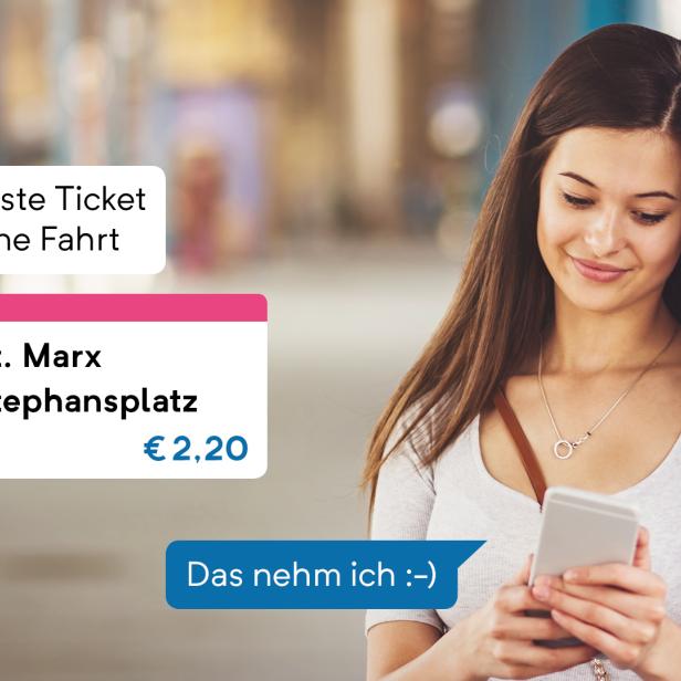 Die Routenplaner-App wegfinder verkauft ÖBB- und VOR-Tickets per Chatbot