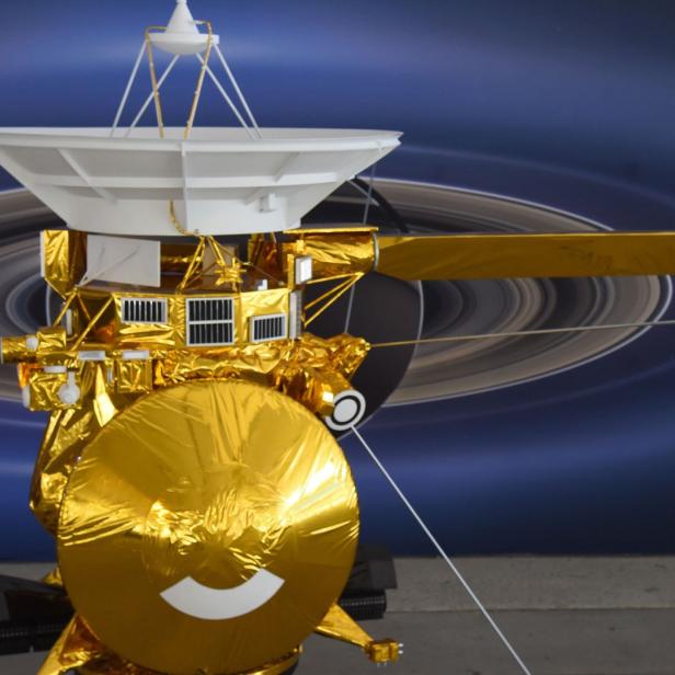 Modell der Cassini-Raumsonde