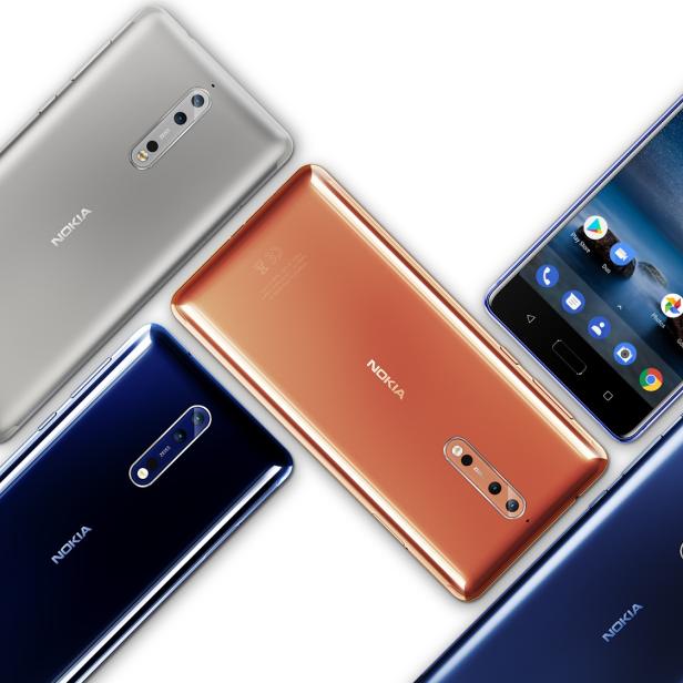 Das Nokia 8 ist derzeit das Spitzenmodell von HMD