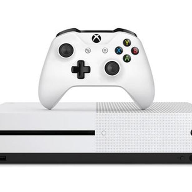 Durchgesickertes angebliches Bild der Microsoft-Spielkonsole Xbox One S