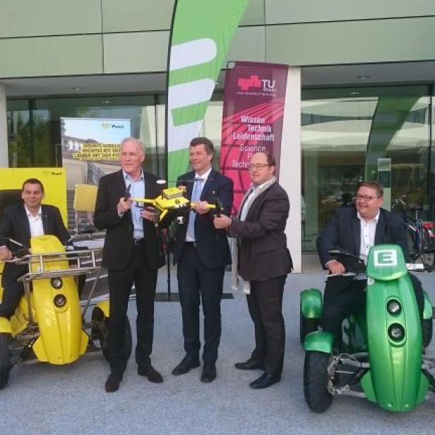 Die Personentransporter Jetflyer von i-Tec Styria wurden im TU-Graz-Projekt automatisiert