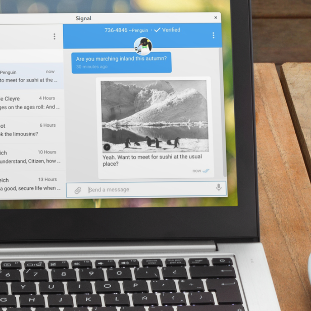 Der neue Desktop-Client für Signal ist da.