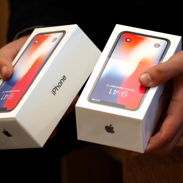 Das iPhone X wird von vielen fast doppelt so teuer weiterverkauft wie eingekauft.